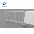 Crowd Control Temporary Guide System Galvanized Barriers Safety Fence For Queue Line Orange Yellow Red Colorful